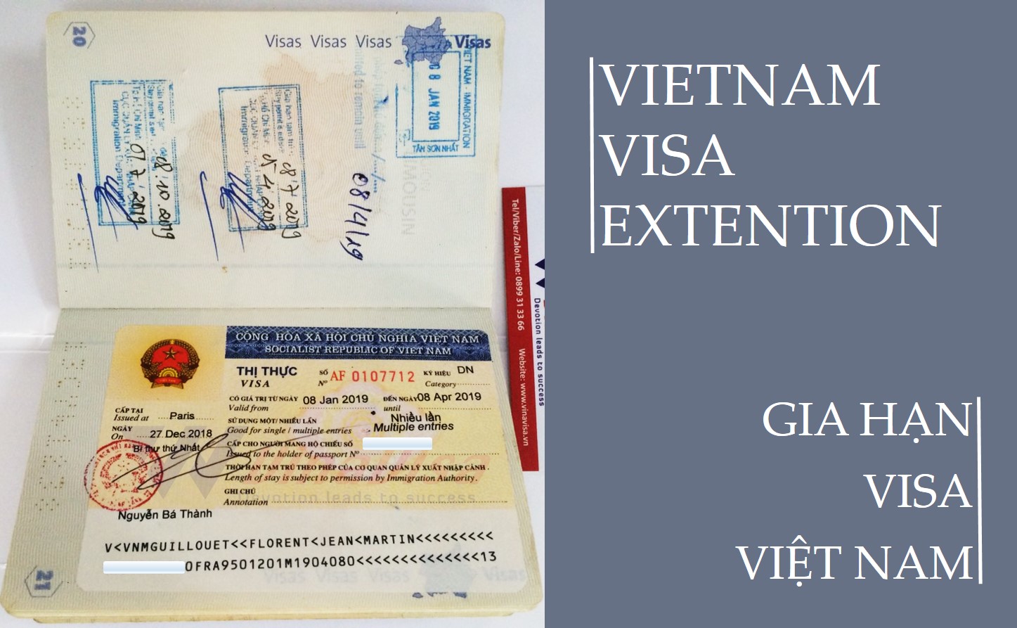 about Visa Extension and Renewal in Viet Nam